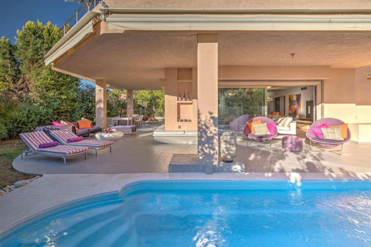 Luxurious Villa Philoxenia Lagonisi Dış mekan fotoğraf